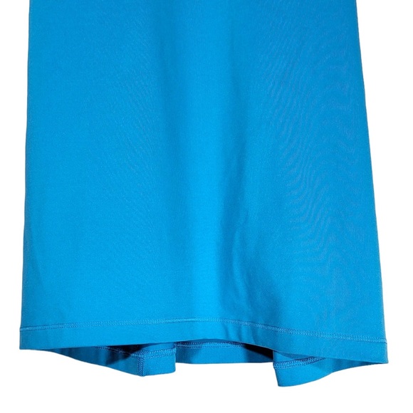 Nike Womens Dri-Fit Racerback Athletic Workout Loose Fit Tank Top in Blue - Picture 4 of 10